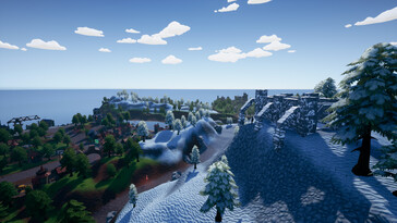 An image showing a landscape in Hydroneer.