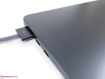 The MagSafe connector is back.
