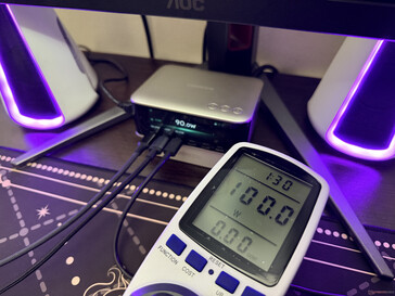 Power input and output comparison (instance 1)