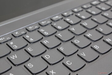 Keys are not as deep or firm as on a proper ThinkPad T series keyboard