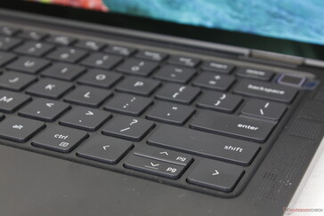 Shortened Up and Down arrow keys in favor of a longer Shift key to cater to typists