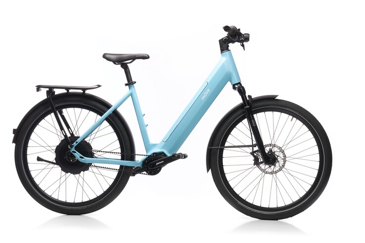 The Möve Voyager V10 e-bike with stepthrough frame. (Image source: Möve)