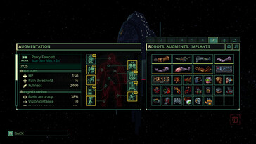 Pictured: A gameplay screenshot from Quasimorph.