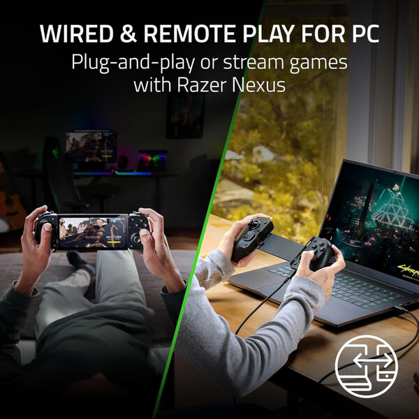 Both the Razer Kishi V3 Pro and Kishi Ultra can be used as a wireless controller with a PC. Sadly, they do not work with Macs. (Image source: Razer)