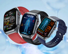 Rollme X3 smartwatch in Black, Blue, and Red colorway (Image source : Rollme)