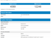 Geekbench listing of the Samsung Galaxy Note 9 with Exynos 9820 SoC. (Source: Mobielkopen / Geekbench)