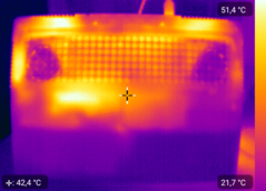 Heat generation bottom (gaming)