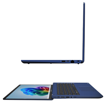 Thin and light form factor of the laptop (Image source: Dynabook)