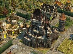 An image showing a castle in Anno 1404 - History Edition.