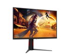 The AOC Q27G4SMN 27-inch gaming monitor sports a 300 Hz mini LED display with 1,200 nits of peak HDR brightness. (Image source: DisplaySpecifications)