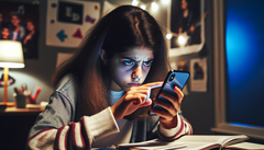 US Senate passes “Kids Online Safety Act” (KOSA) to protect children online. (Image source: AI-generated, Dall-E 3)