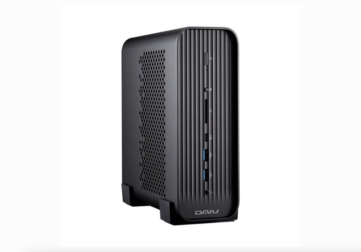 The AMD-powered DAIV CX-A9A60 mini PC features a rather minimal design and comes in a single black colorway.
