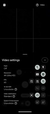 Video settings