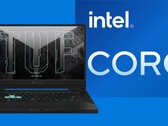 The 2021 Asus TUF Dash F15 can also be configured with an i5-11300H or i7-11370H. (Image source: Asus/Intel - edited)