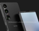 The Xperia 1 VI may be less than a month from being announced. (Image source: @OnLeaks & Android Headlines)