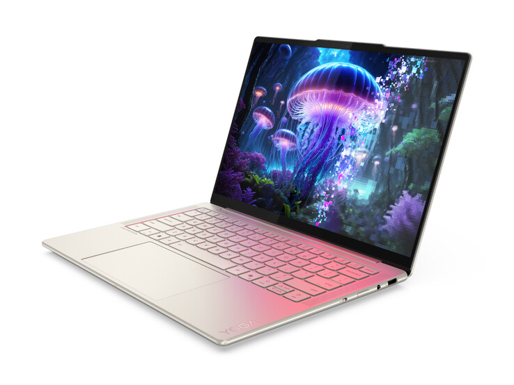 Yoga Slim 7i Aura Edition - Seashell. (Image source: Lenovo)