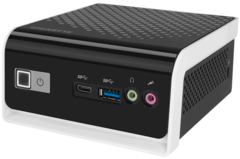 The Gigabyte BRIX BLCE-4000C (fanless) and BLCE-4105C (active). (Source: Gigabyte)