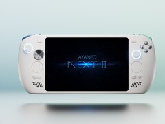 The Ayaneo Next II will have a 9.06-inch 165Hz OLED display. (Image source: Ayaneo)