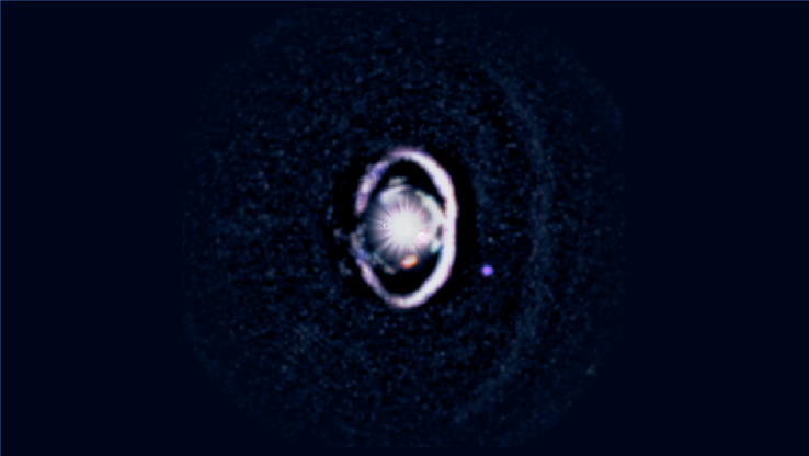 An image of the WISPIT system showing WISPIT 2b (Image source: Laird Close/University of Arizona)