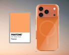 The Apple iPhone 17 Pro will also be offered in orange. (Image source: @MysteryLupin / Pantone, edited)