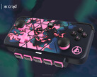 The CRKD Neo S Linkin Park 5-Fret Fortnite Festival Edition wireless gaming controller features Hall effect thumbsticks (Image source: CRKD)
