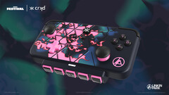 The CRKD Neo S Linkin Park 5-Fret Fortnite Festival Edition wireless gaming controller features Hall effect thumbsticks (Image source: CRKD)