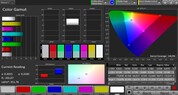 CalMAN: Colour Space – Default settings