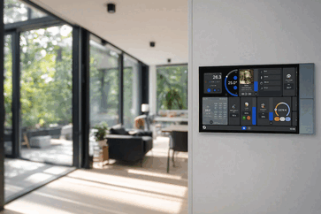 The Wall Display XL (pictured) supports the highest number of dashboards.
