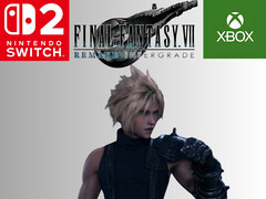 Final Fantasy 7 Remake Intergrade banner is shown (Image source: Nintendo of America, Xbox Gaming with edits)