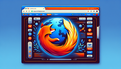 Mozilla Firefox interface (Image source: Generated using DALL·E 3)