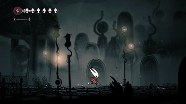 Hollow Knight Silksong Hornet design (Image source: Steam)