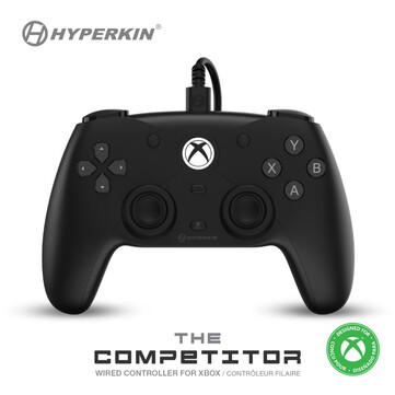 Hyperkin The Competitor in black. (Image source: Hyperkin)