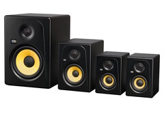 The KRK Kreate series offer music creators an affordable line of highly accurate speakers that support wireless connections. (Image source: KRK)