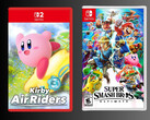 Kirby Air Riders box mockup with Super Smash Bros. Ultimate box (Image source: Playasia, Nintendo of America)