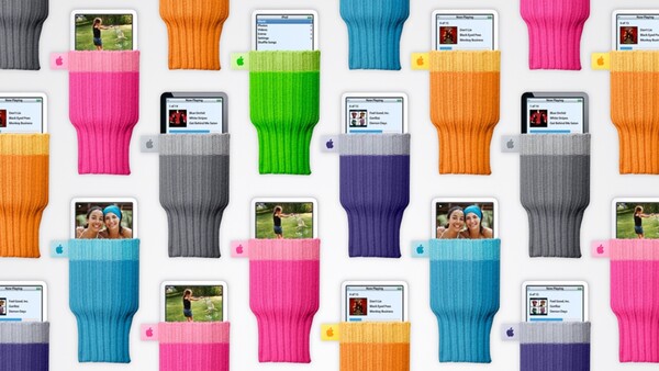 A better tagline would've been "this accessory will knock your socks off" (image source: Apple)