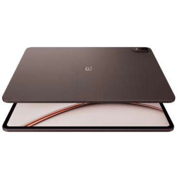 The OnePlus Pad 4 in Dune Glow finish.