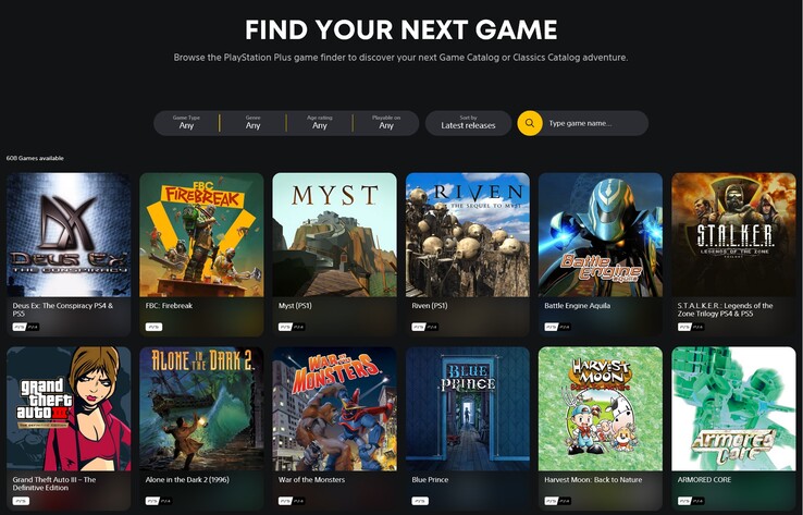 PlayStation Plus latest additions as of June 25, 2025 (Image source: screenshot, Sony PlayStation)