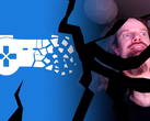 A game controler that's falling apart and a bewildered man (image source: Stop Killing Games YouTube channel)