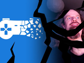 A game controler that's falling apart and a bewildered man (image source: Stop Killing Games YouTube channel)