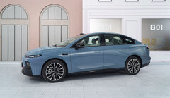 The electric Leapmotor B01 sedan (Image source: Leapmotor)