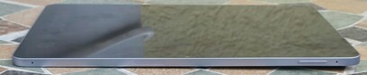 Top: Microphone, volume button, and IR blaster
