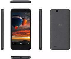 ZTE Tempo Go Android Go smartphone with Qualcomm Snapdragon 210 processor (Source: ZTE USA)