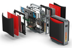 The Airtop 2 Inferno is considerably thicker than the original version, as it integrates larger cooling fins on the sides. (Source: Compulab) The Airtop 2 Inferno is considerably thicker than the original version, as it integrates larger cooling fins on the sides. (Source: Compulab)