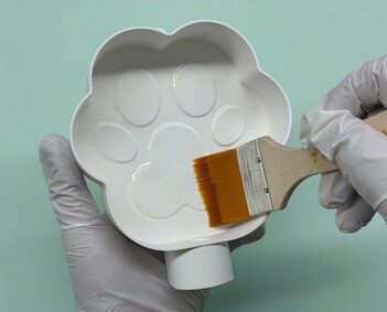 A coating can also be used to seal small ridges