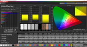 CalMAN: ColorChecker (calibrated)