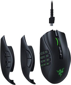 The Razer Naga Pro is a wireless version of the Naga Trinity. (Image source: Razer)