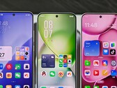 The Find X8s (center) with some of its rivals. (Image source: Digital Chat Station)