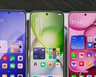 The Find X8s (center) with some of its rivals. (Image source: Digital Chat Station)