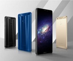 The M7 Power comes with 3 color options: dark blue, black and gold. (Source: Gionee)