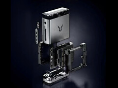 An exploded view of Lenovo's latest mini-PC.